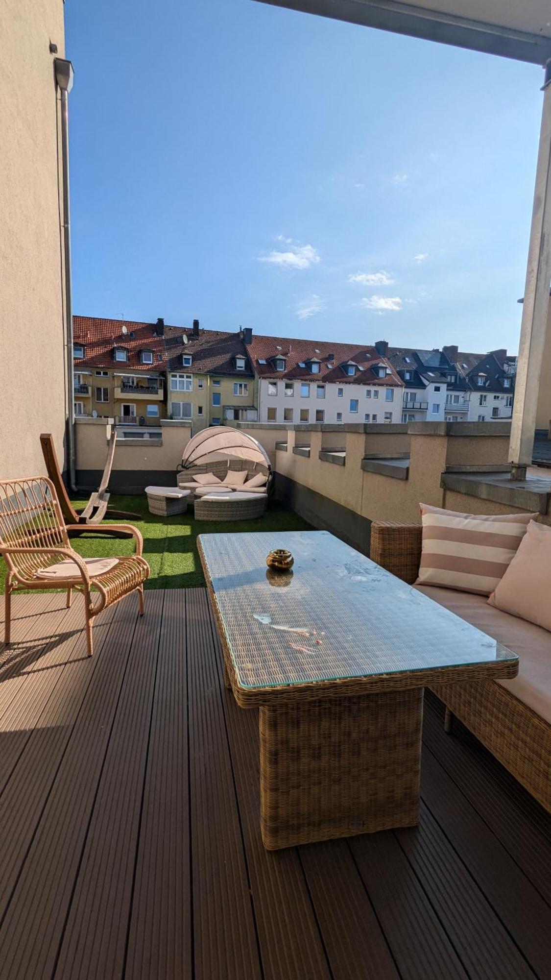 Imposante Whg - Zentral - Dachterrasse - Parken - Aufzug Hagen  Exterior foto
